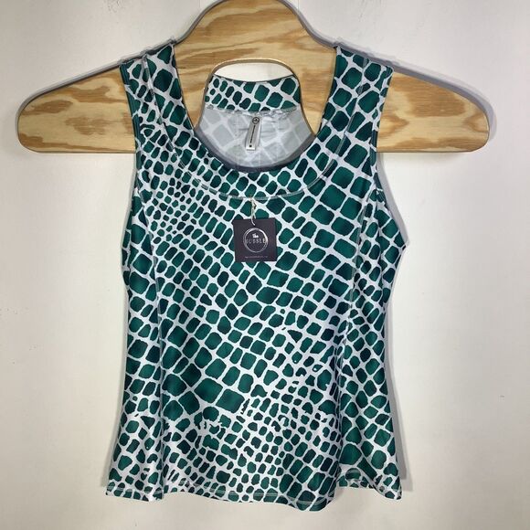 The Bubble Womens Lexi Tank Top‎ Green Size Medium NWT - Picture 2 of 8